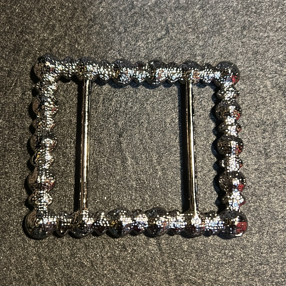 Sparkling Rhinestone Belt Buckle - Picture 3 of 4